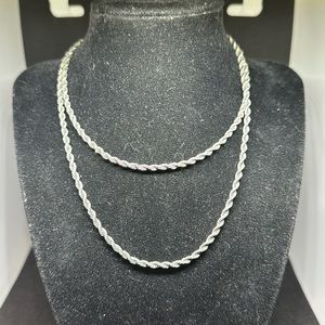 Vintage 14KGP 30" Rope Chain